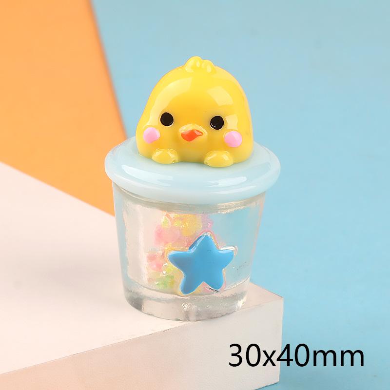 Charm ly nước động vật phát sáng DIY trang trí (FF-477)