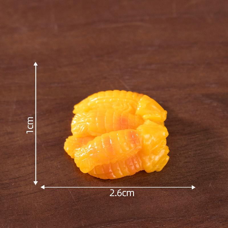 Tiểu cảnh đồ ăn giả: đậu thối, tôm DIY, phụ kiện bàn tiểu cảnh mini (ZC-653)