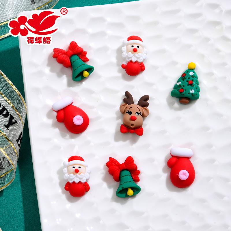 Phụ kiện Noel resin, DIY, kem giả (NX-627)