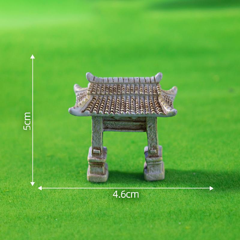 Tiểu cảnh cầu gỗ, hàng rào, sân vườn DIY, phụ kiện bàn mini tiểu cảnh thu nhỏ (ZC-173)