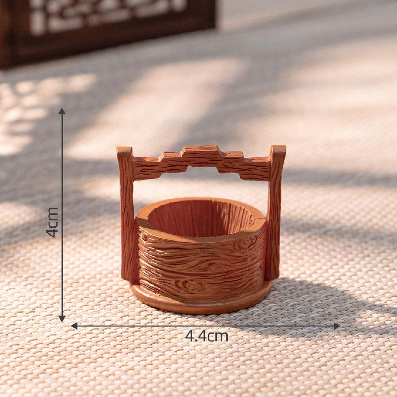 Hộp thức ăn cổ phong mini, búp bê DIY, phụ kiện tiểu cảnh bàn nhỏ xinh dễ thương (ZC-20)