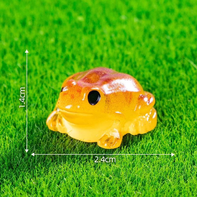 Tiểu cảnh ếch phát sáng, trang trí DIY cây cảnh mini (ZC-81)
