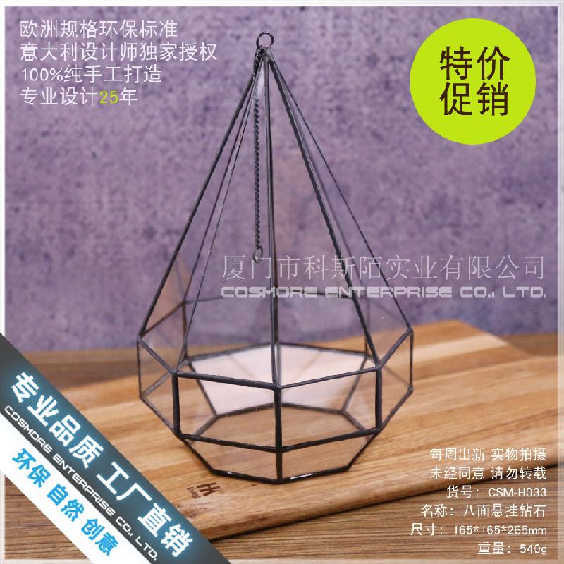 Chậu Đa Giác Bể rừng mưa Terrarium lớn (DG-218)