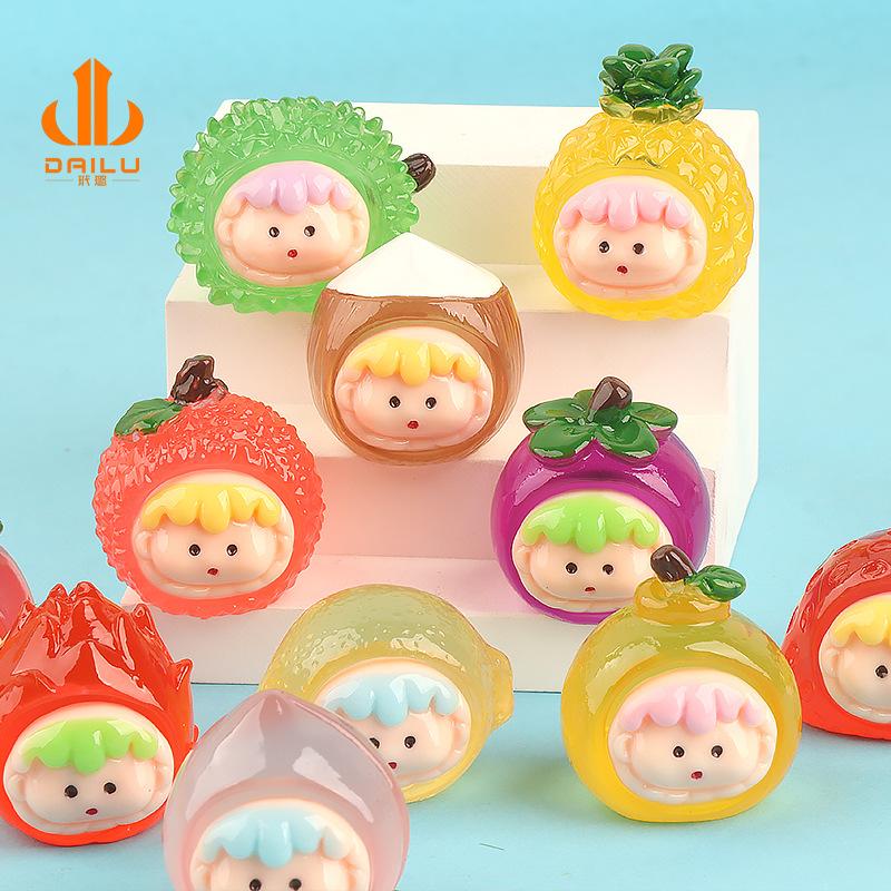 Charm LaBuBu Charm trái cây phát sáng DIY trang trí xe hơi (FF-224)