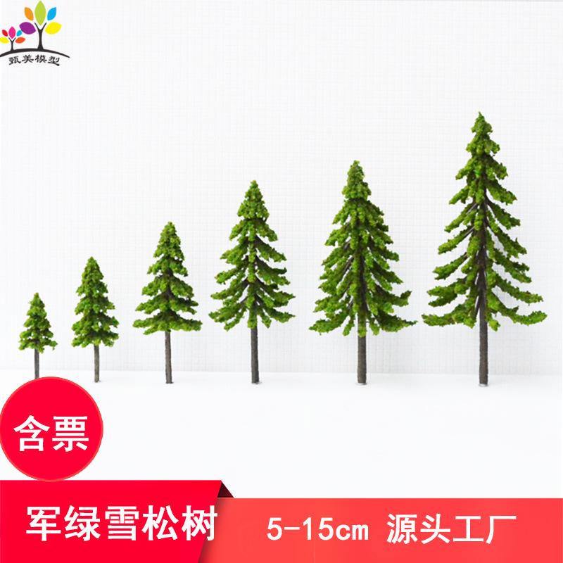 Phụ Kiện Mô Hình Cây Tuyết Tùng Xanh Quân Đội Mô Hình Mini (MH-109)