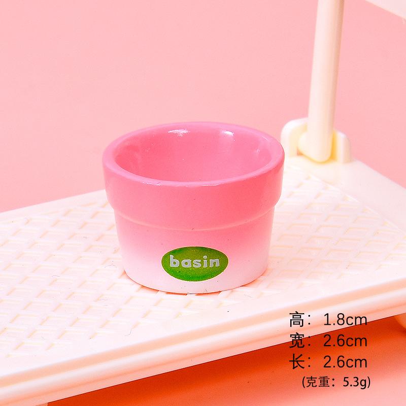 Trái cây hoạt hình resin mini, mô hình để bàn, nhà búp bê (NX-606)
