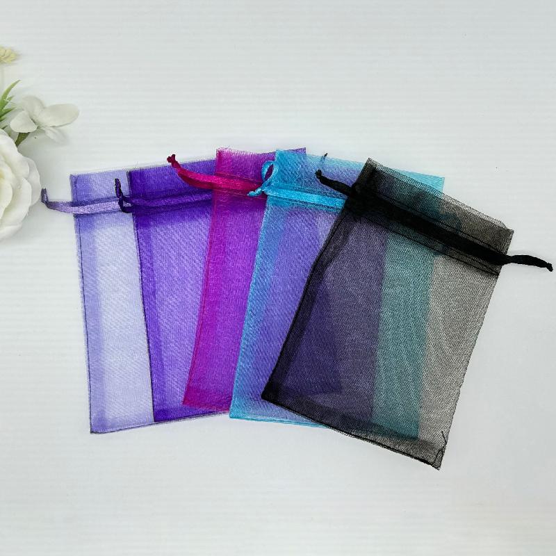 Trang Trí Noel Túi lưới euge màu đơn giản, sẵn có, lý tưởng cho đóng gói mỹ phẩm, quà tặng và trang sức. Chất liệu nhẹ và tiện dụng cho mọi nhu cầu.