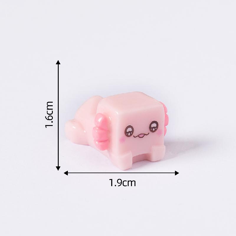 Tiểu cảnh hình vuông hồng hạc & ếch DIY, phụ kiện tiểu cảnh mini resin garden treo bàn cute (ZC-1465)