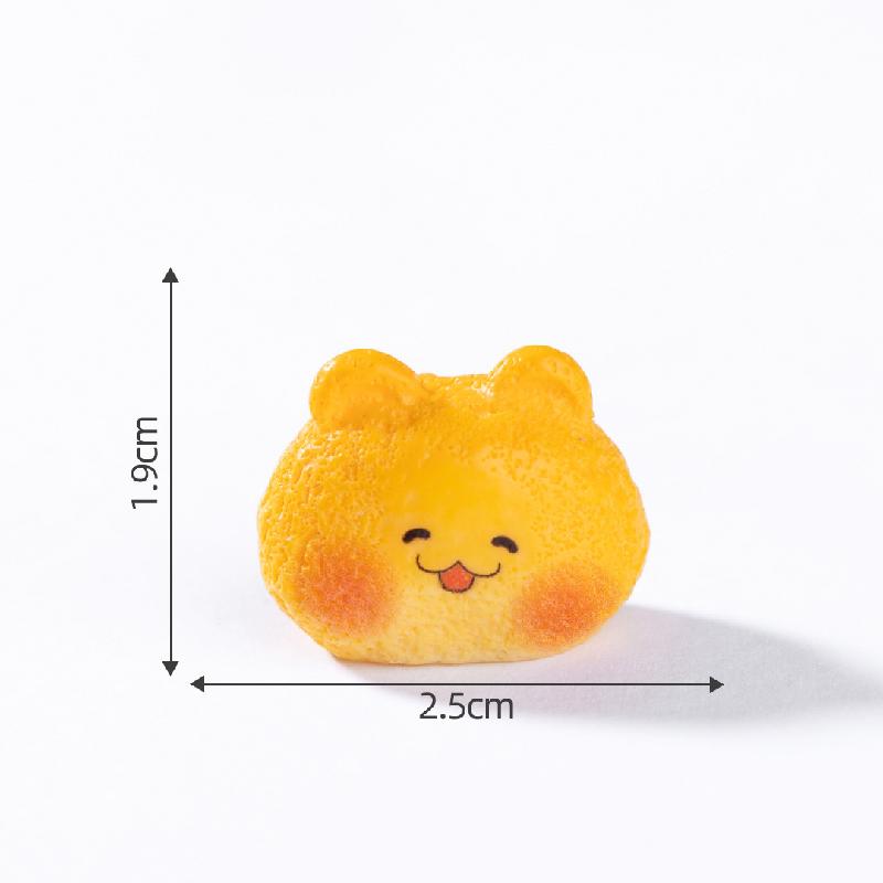 Tiểu cảnh snack động vật DIY, phụ kiện tiểu cảnh mini bàn thu nhỏ, cute resin food (ZC-1134)