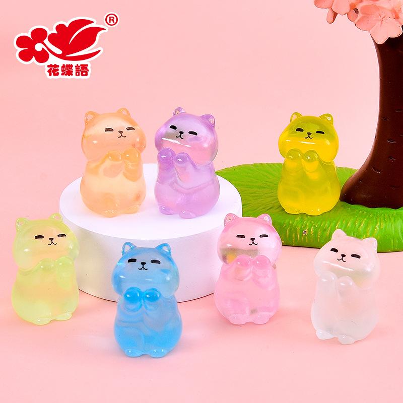 Phụ Kiện Nhỏ Xinh Mèo cười phát sáng (NX-437)