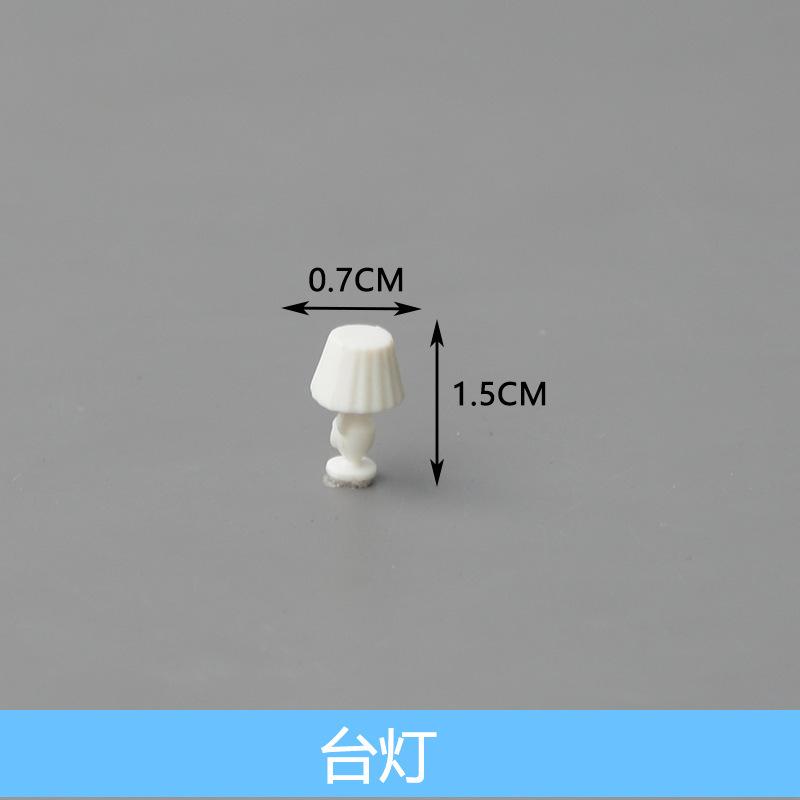 Bộ Nội Thất Phòng Tắm Mini Tỷ Lệ 1:75 (MH-104)