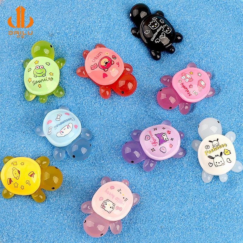 Charm rùa phát sáng mini tiểu cảnh DIY (FF-5)