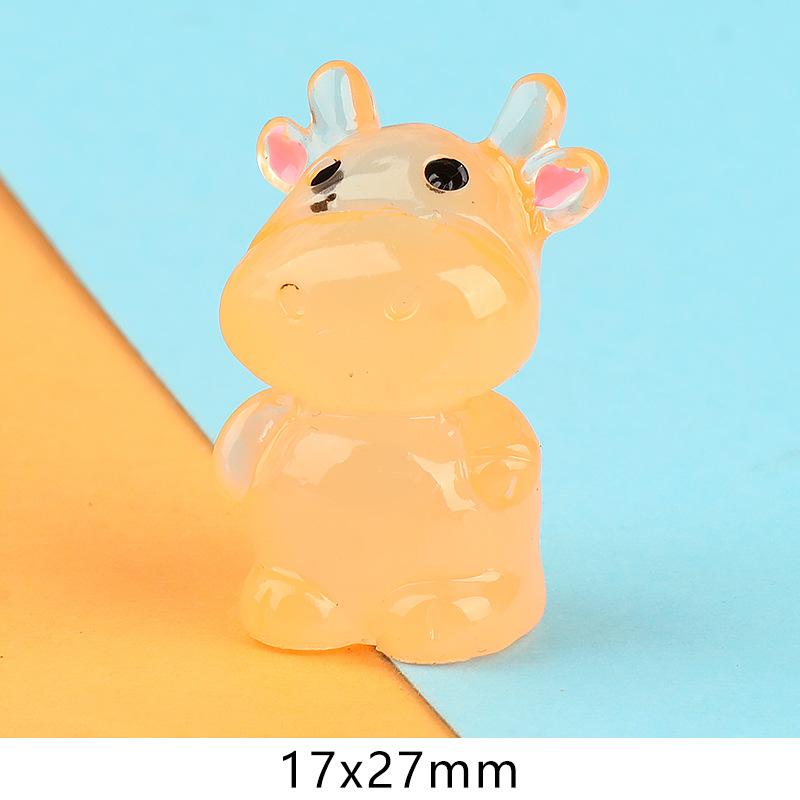 Charm bò phát sáng DIY trang trí xe hơi (FF-366)