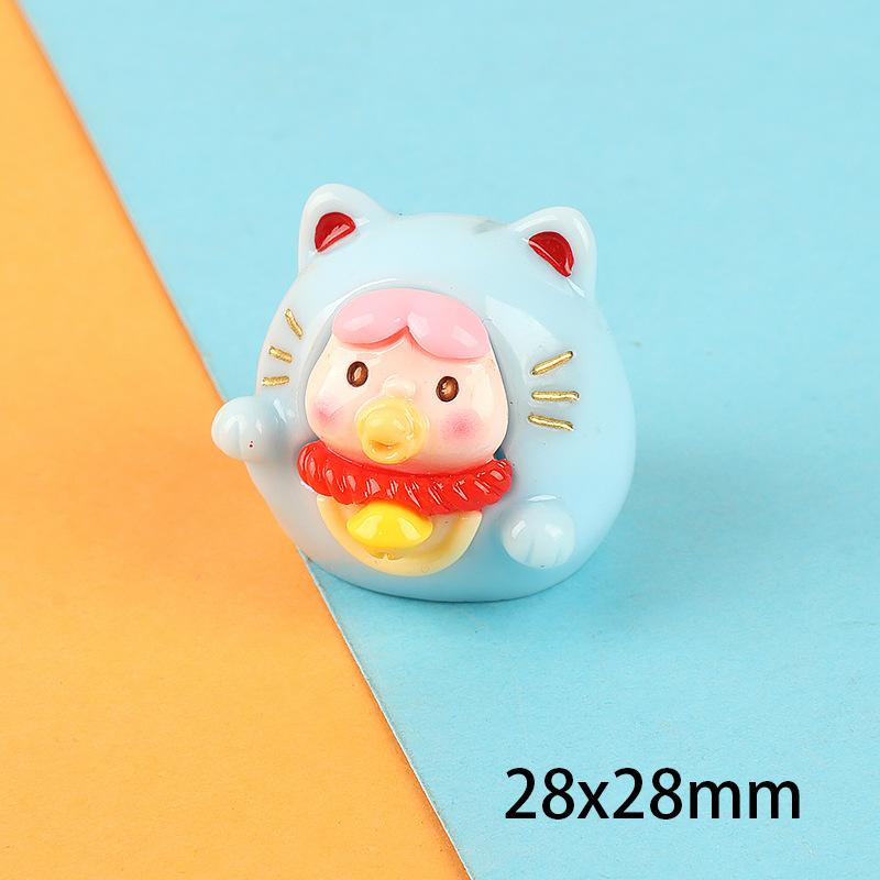 Charm mèo may mắn DIY trang trí vỏ điện thoại (FF-495)