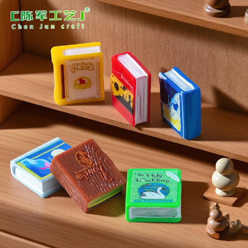 Phụ Kiện Tiểu Cảnh Sách cổ tích mini bằng nhựa resin (PK-720)