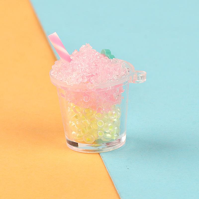 Charm ly đá hai màu phát sáng DIY tiểu cảnh (FF-208)