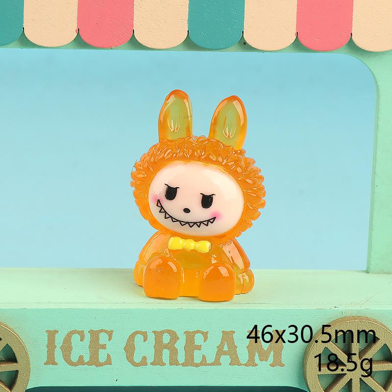 Charm thỏ phát sáng DIY trang trí chìa khóa (FF-430)