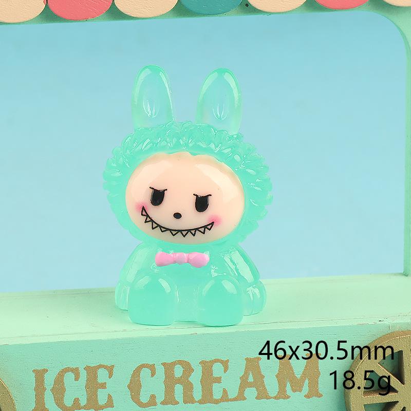 Charm thỏ phát sáng DIY trang trí chìa khóa (FF-430)
