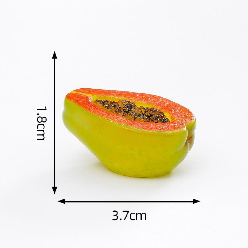 Tiểu cảnh trái cây phát sáng: dưa hấu, thanh long DIY, phụ kiện tiểu cảnh mini (ZC-654)