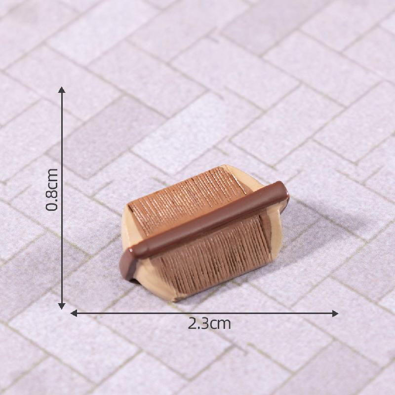 Tiểu cảnh TV cổ điển, nội thất búp bê DIY, phụ kiện bàn tiểu cảnh mini phong cách vintage (ZC-262)