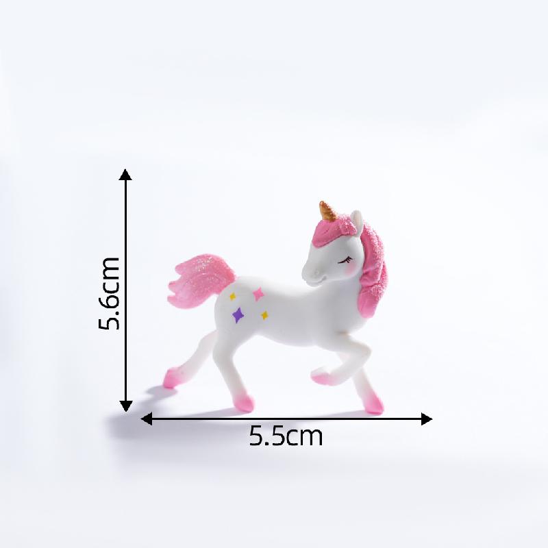 Tiểu cảnh nông trại: ngựa chạy, nông dân DIY, phụ kiện treo bàn tiểu cảnh mini (ZC-499)