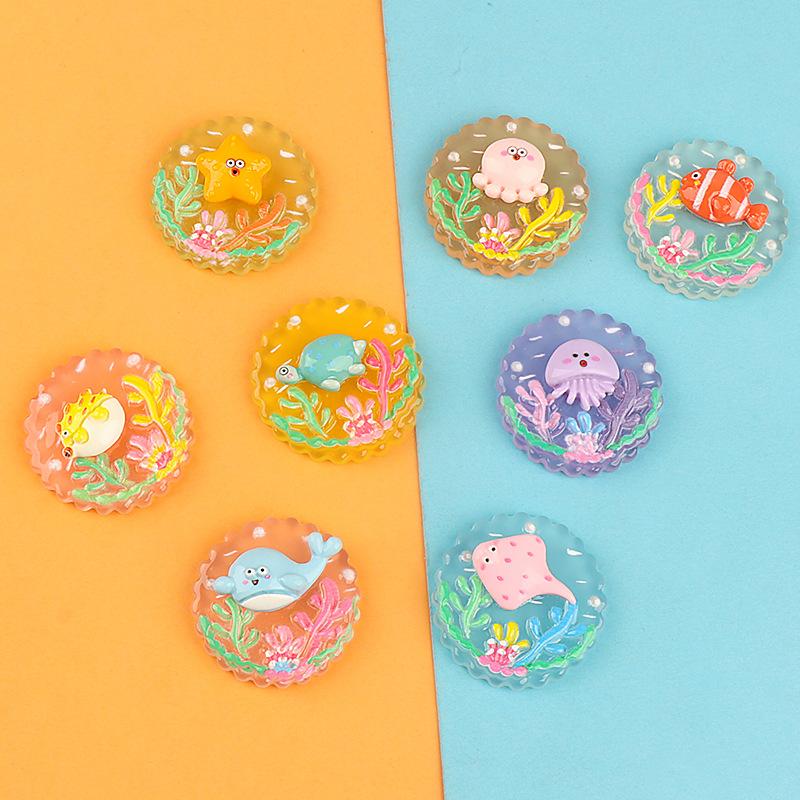 Charm huy chương biển DIY trang trí điện thoại (FF-444)