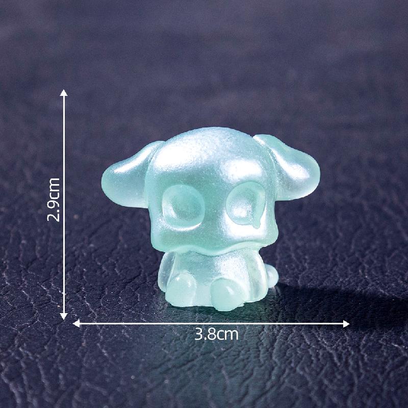 Tiểu cảnh Halloween elf phát sáng DIY, phụ kiện tiểu cảnh mini treo bàn resin garden cute (ZC-1440)