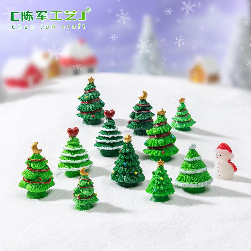 Tiểu cảnh cây thông Noel, trang trí nhà dễ thương mini (ZC-119)