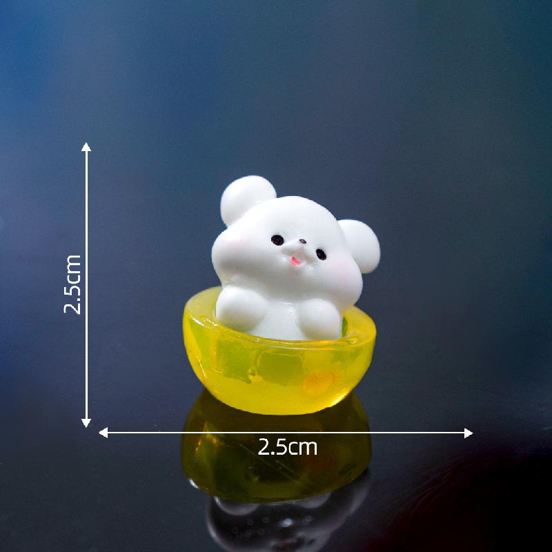 Tiểu cảnh sao, trăng, chú chó đáng yêu, búp bê DIY, phụ kiện treo bàn tiểu cảnh mini (ZC-341)