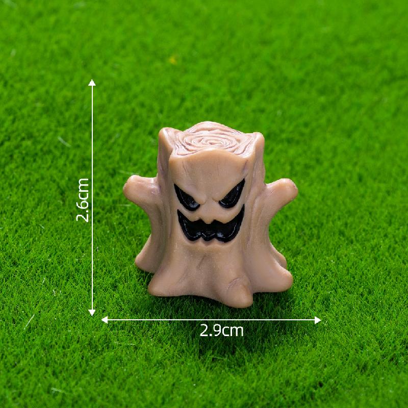 Tiểu cảnh Halloween, bí ngô ma, trang trí DIY mini (ZC-80)