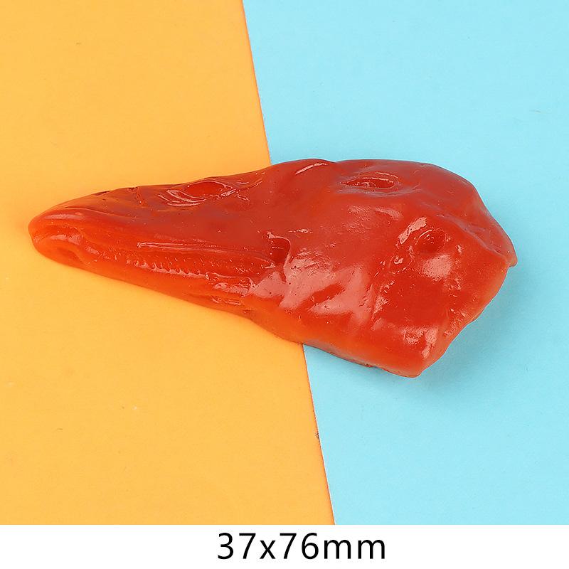 仿真食玩五花肉鸡爪树脂贴片 diy发夹 冰箱贴 钥匙扣吊坠装饰材料