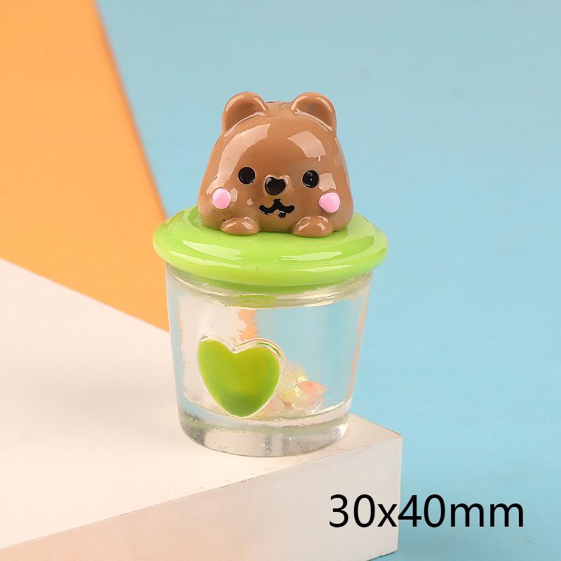 Charm ly nước động vật phát sáng DIY trang trí (FF-477)