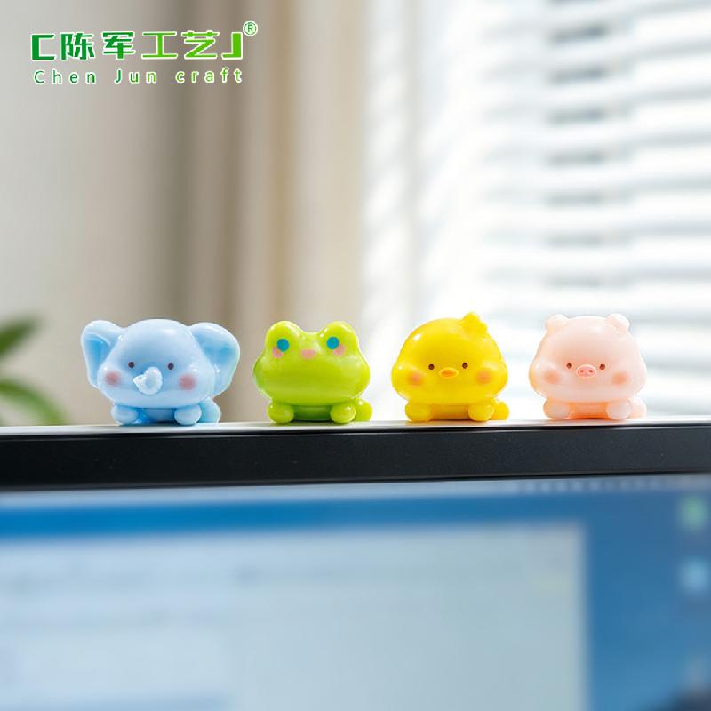Phụ Kiện Tiểu Cảnh Heo Và Ếch Hoạt Hình Mini (PK-506)
