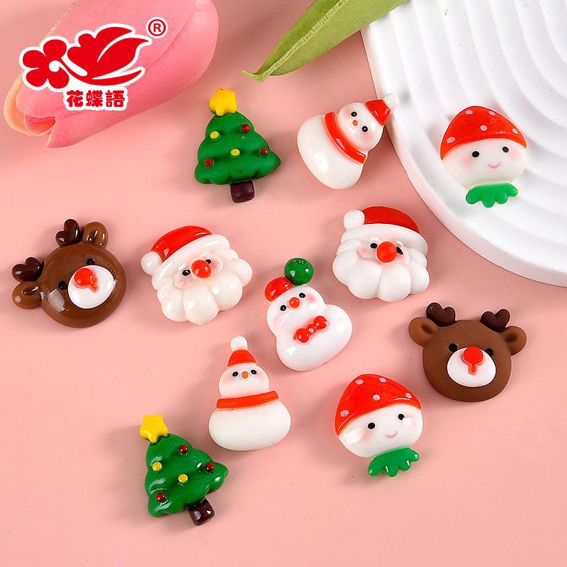 Phụ kiện Noel resin, DIY, kem giả (NX-627)