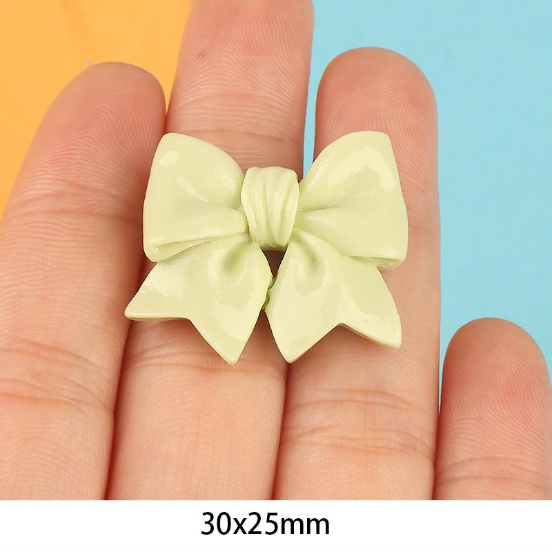 Charm nơ sáng bóng DIY trang trí điện thoại (FF-380)