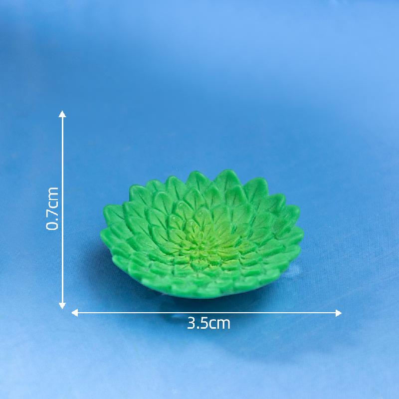 微景观创意漂浮四叶草银杏树叶水族造景 DIY装饰品配件迷你小摆件