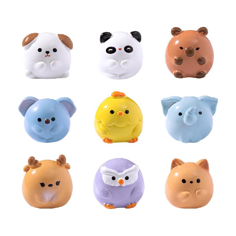 Tiểu cảnh panda tròn DIY, phụ kiện tiểu cảnh mini bàn thu nhỏ đáng yêu, cute (ZC-1039)
