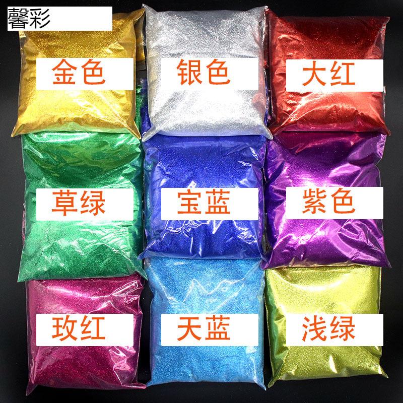 Trang Trí Noel Bột nhũ kim loại DIY, hoàn hảo cho làm móng, trang trí và thủ công. Bột nhũ đa màu sắc với dạng hexagon, bao gồm vàng, bạc và nhiều màu sắc khác.