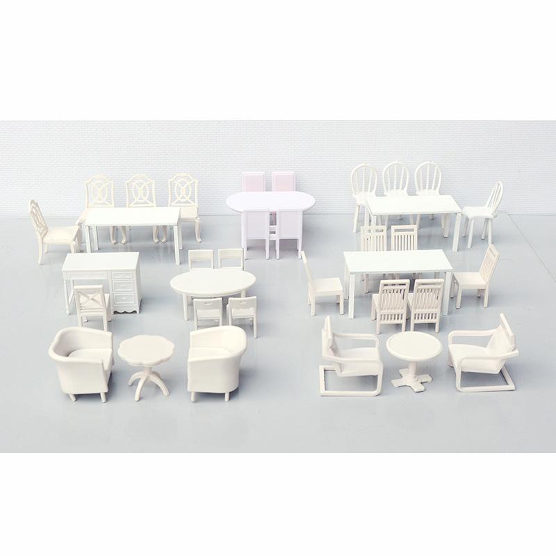 Bộ Bàn Ăn Mini Mô Hình Tỷ Lệ 1:20 (MH-285)