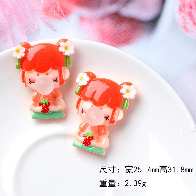 Charm thổi bong bóng DIY trang trí vỏ điện thoại (FF-487)