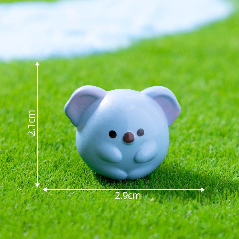 Tiểu cảnh panda tròn DIY, phụ kiện tiểu cảnh mini bàn thu nhỏ đáng yêu, cute (ZC-1039)