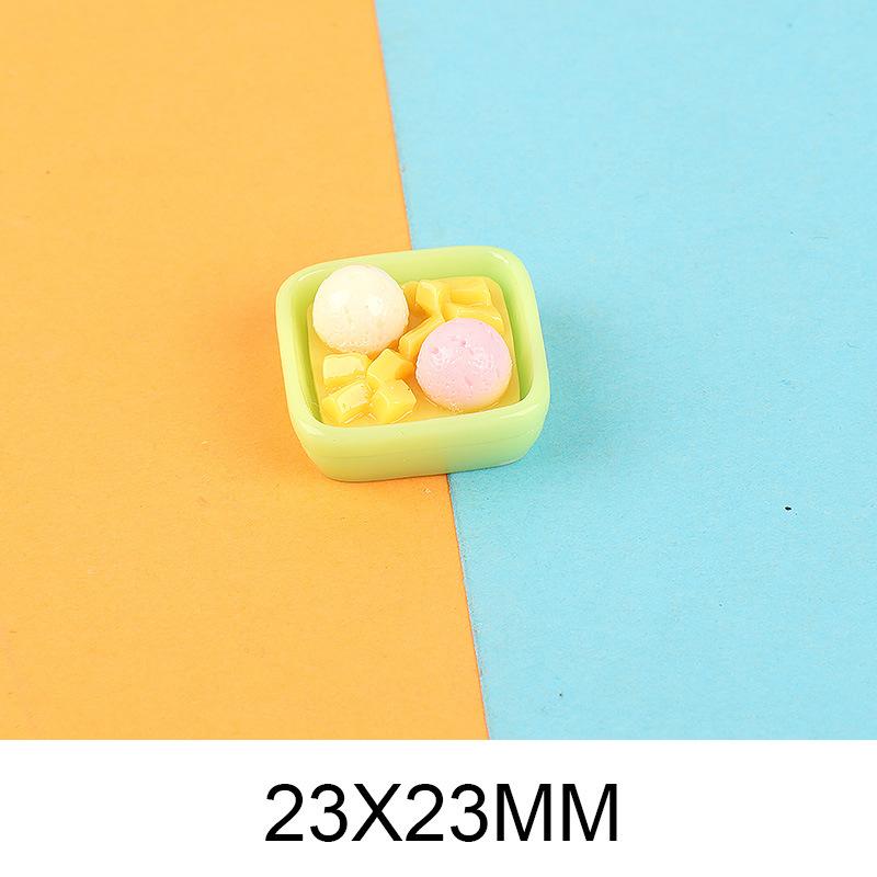新款仿真糖水食完树脂配件批发 手工diy蛋糕甜品装饰冰箱贴