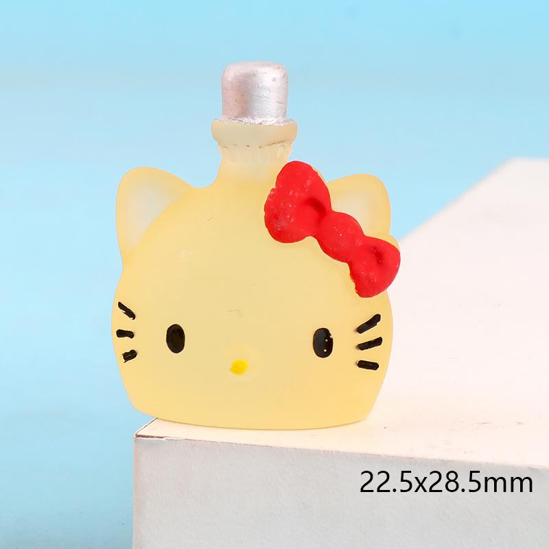 Charm chai mini phát sáng DIY trang trí vỏ điện thoại (FF-452)