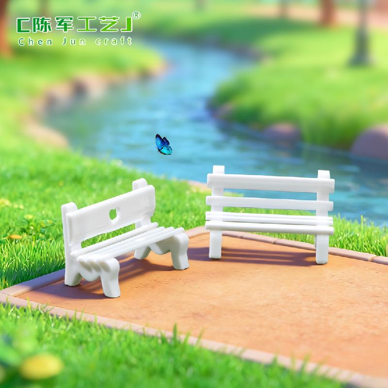 Phụ Kiện Tiểu Cảnh Tiểu cảnh ghế tình yêu, phụ kiện trang trí tâm lý mini (ZC-534)