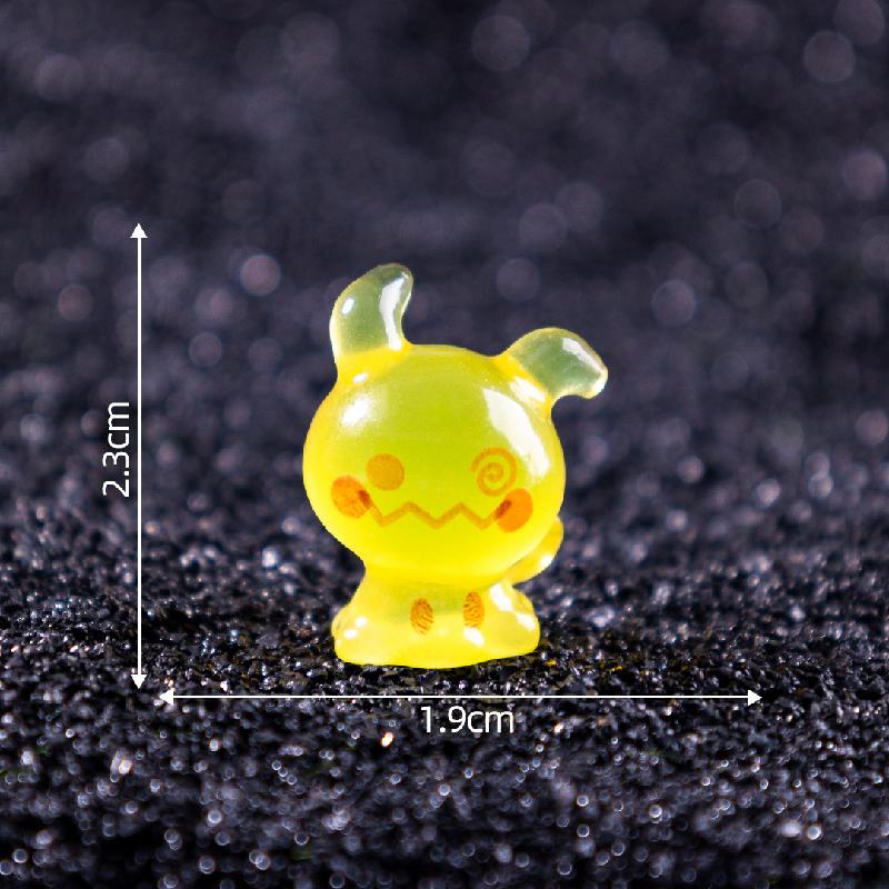 Tiểu cảnh tinh linh Halloween phát sáng DIY, phụ kiện tiểu cảnh mini bàn cute (ZC-1103)