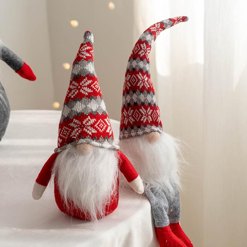 Trang Trí Noel Trang trí Noel: Búp bê không mặt, tinh linh Bắc Âu đáng yêu