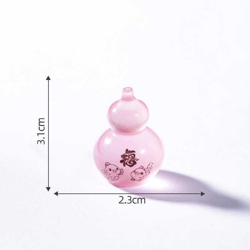 Tiểu cảnh hồ lô phát sáng DIY, phụ kiện tiểu cảnh mini treo bàn garden cute micro (ZC-1348)