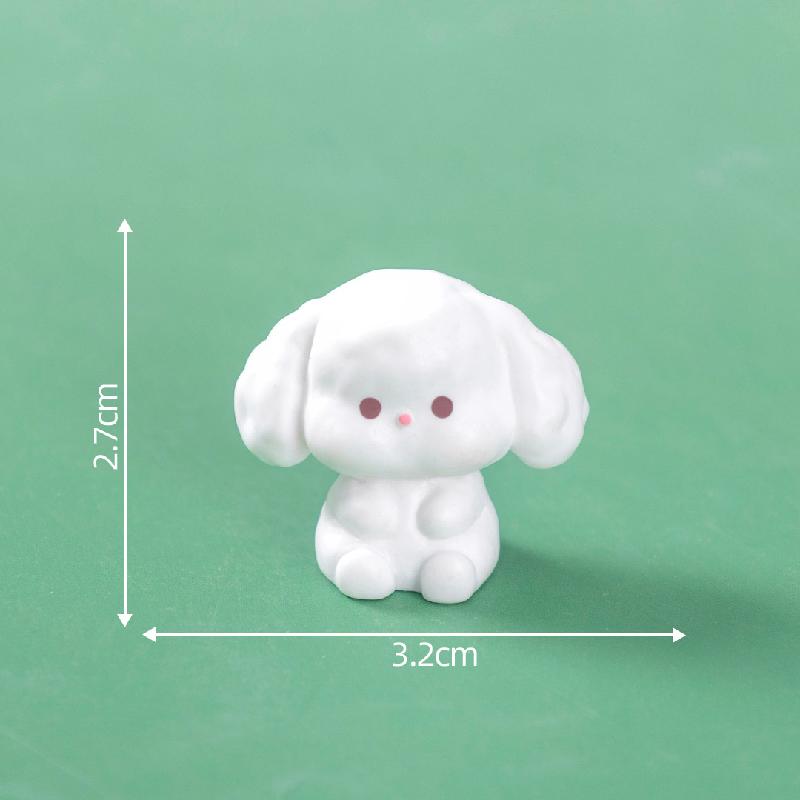 Tiểu cảnh động vật dễ thương, rêu, DIY, phụ kiện bàn tiểu cảnh mini sáng tạo (ZC-182)