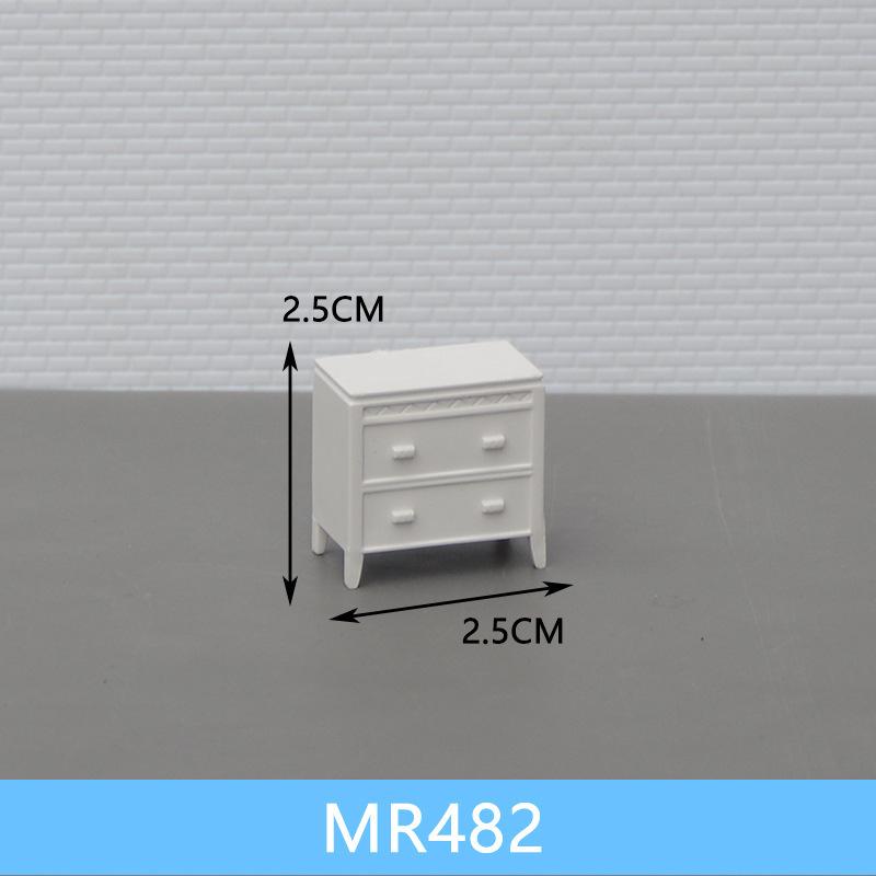 Phụ Kiện Mô Hình Tủ Quần Áo Tủ TV Mini Tỷ Lệ 1:30 (MH-139)