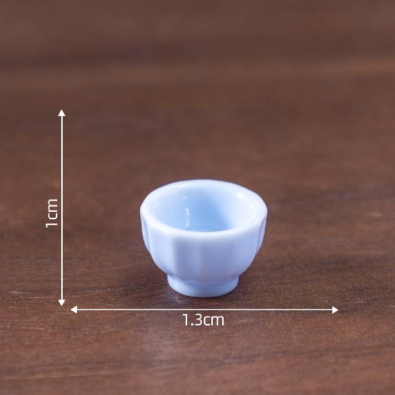 微景观创意多彩杯子茶壶娃娃屋 DIY装饰品配件迷你树脂桌面小摆件